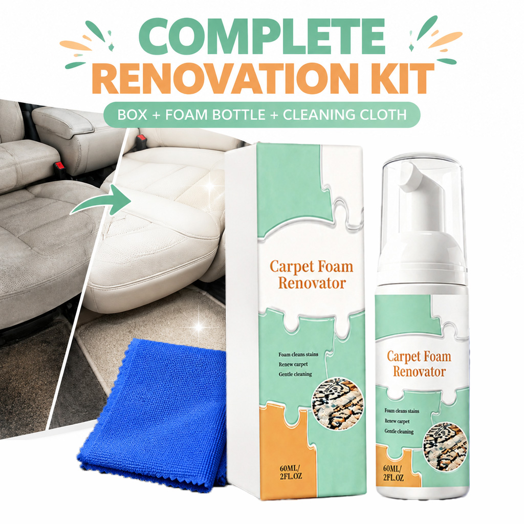 Seat Cleaner Fabric - 카펫, 가죽, 패브릭, 비닐, 커튼 등