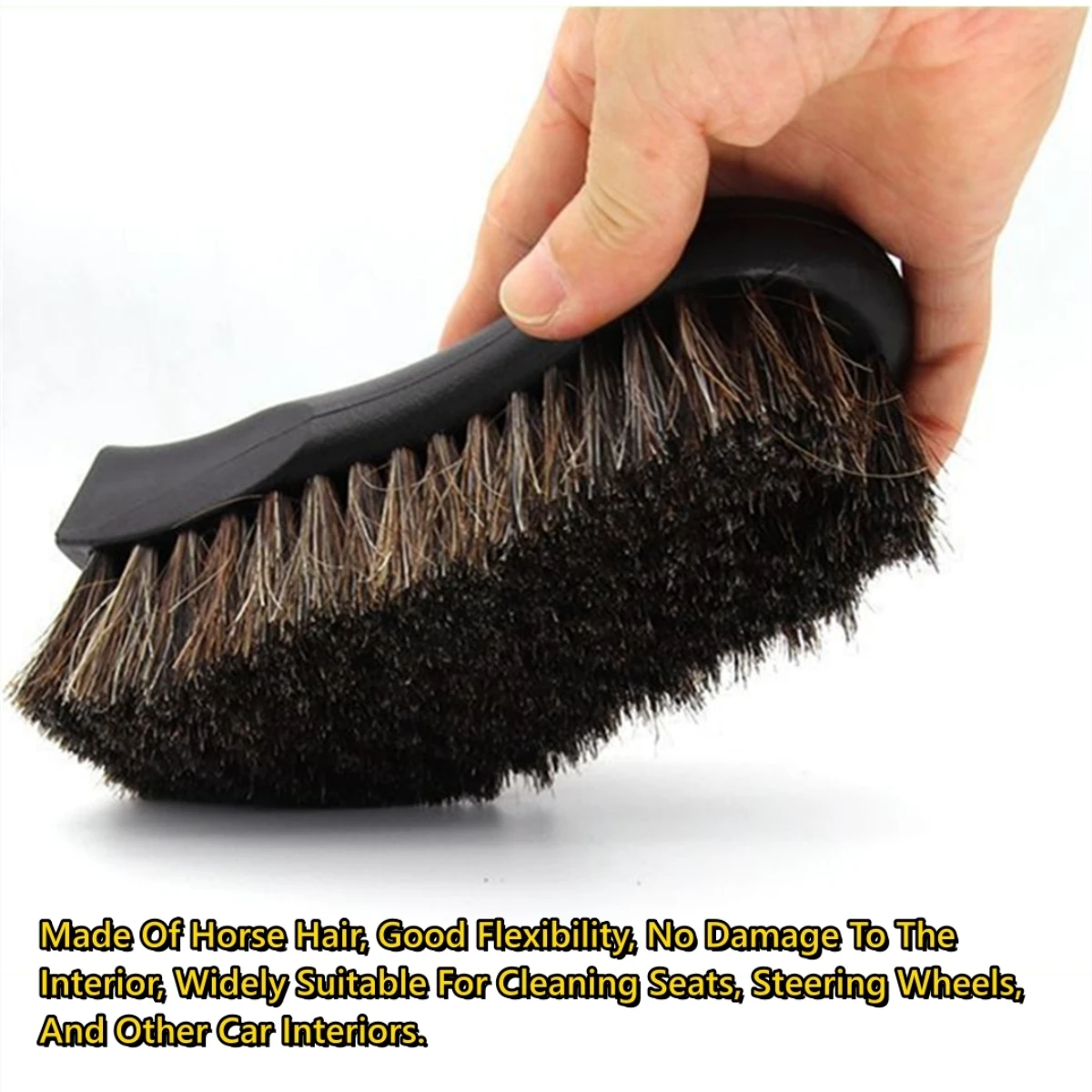 자동차 내부 세척용 정품 말털 가죽 청소 브러시 - 효 - Leather Cleaner Interior 리뷰 및 가격